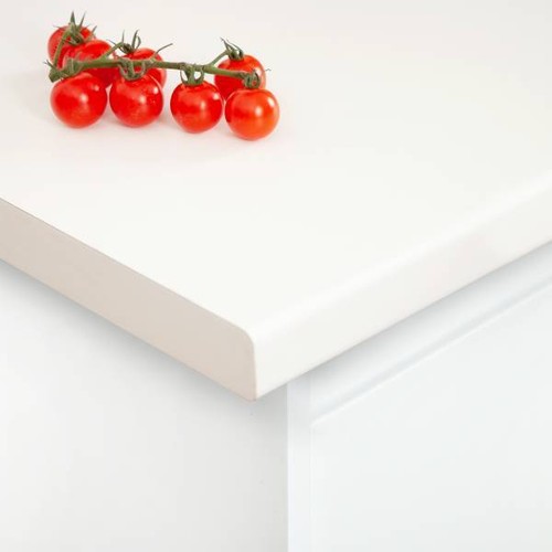 White laminate worktops semi - laminate,