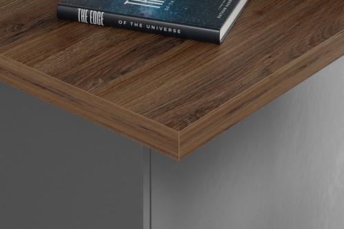 Dark oak square edge - edge, laminate