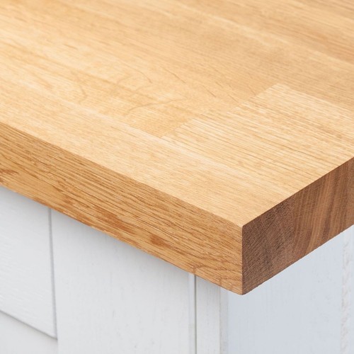 Wooden worktop solid oak - oak, 2m