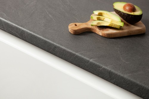 Grey slate laminate worktops - grey,