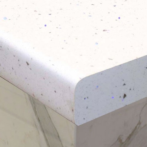 White sparkle kitchen worktops - sparkle,