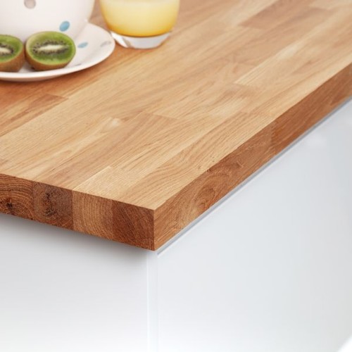 Solid oak wood - solid, real
