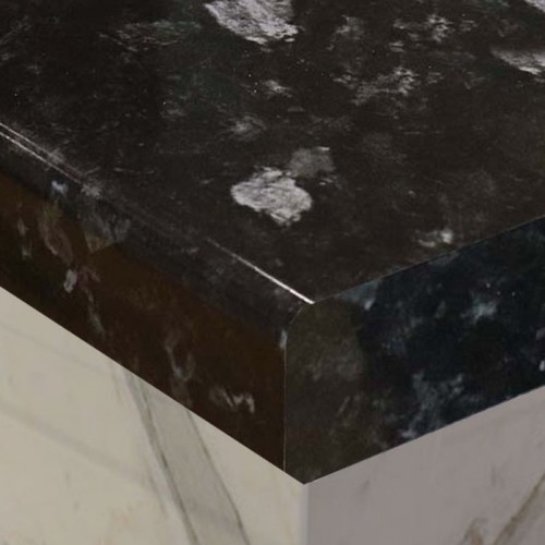 Black flint kitchen worktops - flint,